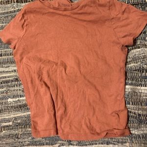 Two basic tees green & pink